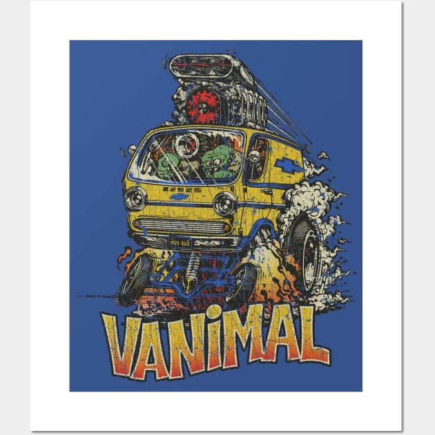 Chevy Vanimal 1964 Wall Art by JCD666